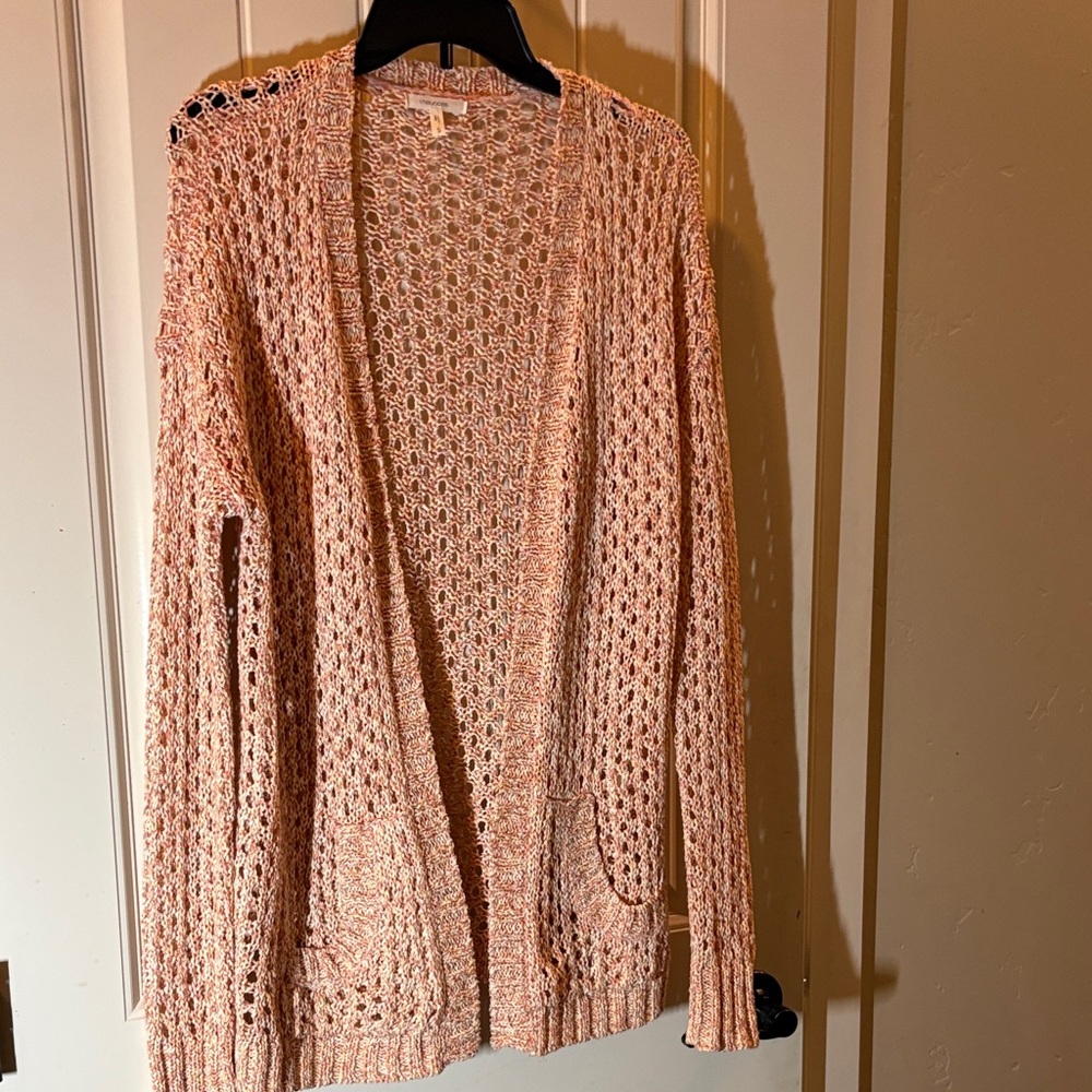Maurices open front cable knit cardigan